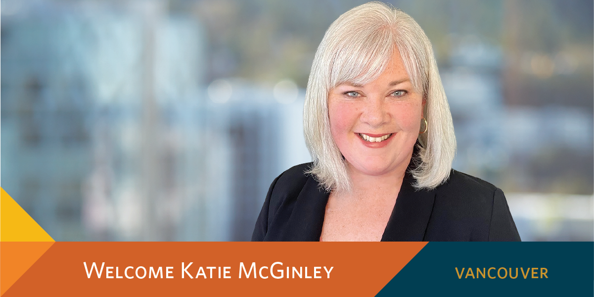 Vancouver Family Law Attorney Katie McGinley Joins McKinley Irvin Image