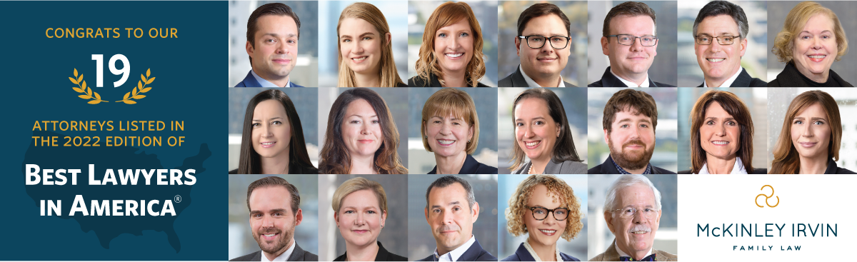 19 McKinley Irvin Attorneys Included in 2022 Best Lawyers® List; Partner David Starks Named “Lawyer of The Year” in Family Law Image