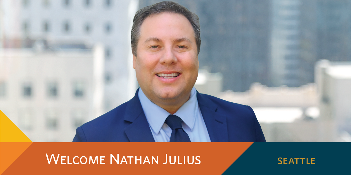 Family Law Attorney Nathan Julius Joins McKinley Irvin in Seattle Image